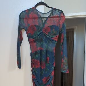 Floral Long Sleeve Dress